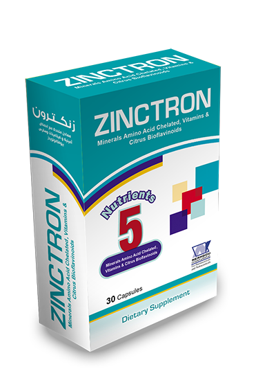 Zinctron …for healthy skin & hair 